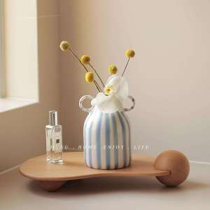 Nordic Style Hand-painted Flower Vase