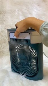 LS Kipas Pendingin Mini AC portableKipas Angin Air Coller Pendingin Ruangan Kipas Air Cooler Nano Spray Air Coller