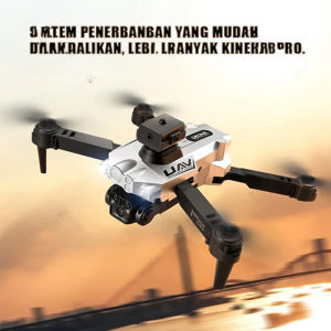 Smart Drone LU200: Upgrade Dual 4K Camera & Kamera HD Indoor Outdoor