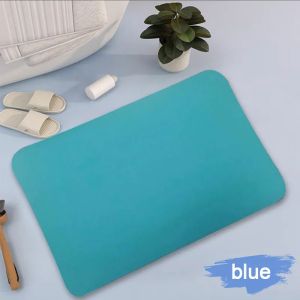 Super Absorbent Bathroom Anti-slip Mat Diatomaceous Earth Bathroom Mat Bathtub Mat Door Mat Shower Mat Easy To Clean Home