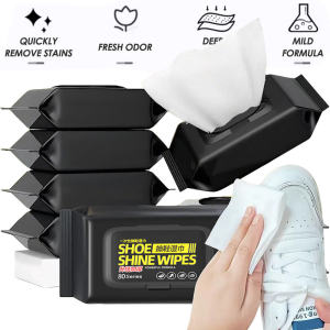 400Pcs Disposable Shoe Wipes Quick Cleaning Wet Wipes Travel Sneaker Wipes Shoes Cleaning Tools