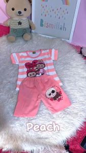 Elsafashion Kaos Labubu Anak Perempuan Usia 1-9 Tahun Bahan Katun Terbaru Terlaris Viral