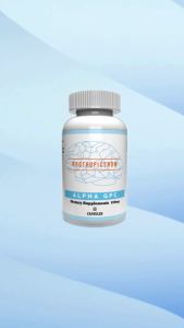 Alpha GPC 150mg (60 capsules 60 servings) Nootropic Brain Booster Choline Source Cognition Focus Motivation Supplement Brain Health Support