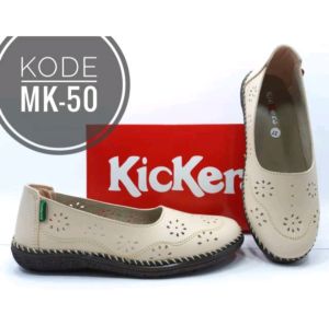 Sepatu Wanita Kickers Slip on Kode MK-50