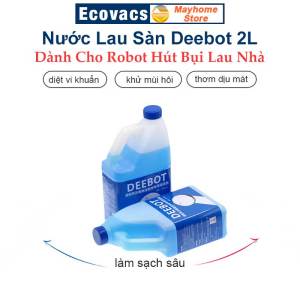Dung dịch lau sàn Deebot 2L dành cho Robot hút bụi lau nhà Chính Hãng
