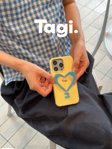 Tagi. Make You Happy Phone Case เคสโทรศัพท์มือถือ แบบหนังรูปหัวใจพร้อมขายึดโลหะ เปลือกแข็ง เหมาะสำหรับ iPhone 15 16 17Pro/Pro Max เคสไอโฟน ทากิ ไทยแลนด์