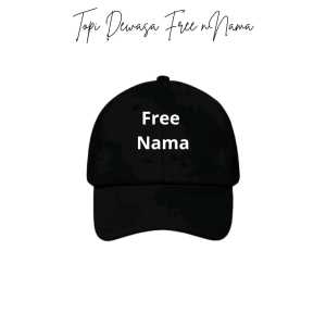 Topi Dewasa Gratis Bordir Nama Suka Suka Topi Dewasa Laki Laki Perempuan