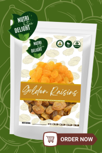 Golden Raisins Premium Dried Grapes | Sweet Fruity Healthy Snack | 100g 250g 500g 1kg