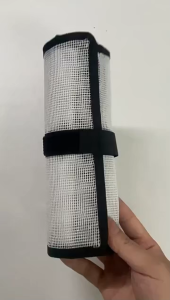 Transparent Tackle Bags Waterproof Tackle Organizer Large Capacity Roll Up Design Lure Storage Bag