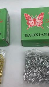 Klik-Beli (PAKET SPECIAL ISI 1000 PCS) Peniti Kecil Safety Pins 2cm Peniti Hijab Perak Emas Pack Safety Pin Baju Serbaguna