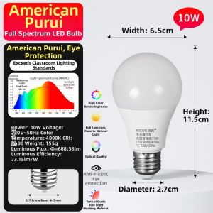 NIOYE | Learning Protection Dual Color Variable Light High CRI E27 Bulb