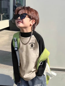 Áo Lót Giữ Nhiệt Dài Tay Cho Bé Trai Mùa Thu Đông 2025 Áo Sơ Mi Trẻ Em Mặc Trong Thường Ngày Bằng Vải Nhung Thoải Mái