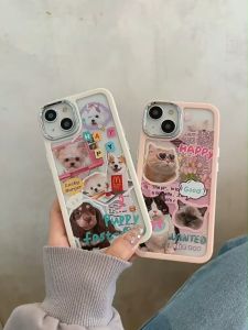 💖 จัดส่ง 24ชม iPhone 11/12/13/14 Pro Max Case สำหรับ เคสไอโฟน 11 แฟชั่น และบางรุ่น การ์ตูน น่ารัก แมว Case