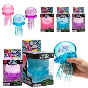 Hot Selling Schylling NeeDoh Fuzz Ball Jellyfish Squishy Blind Box Soft Squeeze Toy Stress Anxiety Relief Stress Sensory Gift