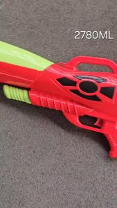 ปืนฉีดน้ำ ปืนฉีดน้ำเด็ก LD-118X แบบสูบลม สีแดง ของเล่นเด็ก ปืนฉีดน้ำระยะไกล พร้อมส่ง จุน้ำได้ 2780ML