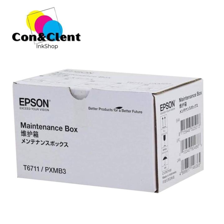 Original Maintenance Box For Epson L1455 T6711pxmb3 Lazada Ph 6263