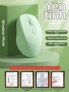 Phụ Kiện Máy Tính Không Dây Eurobird A2025 Chuột Di Động Cho Nữ Công Sở Im Lặng Có Thể Sạc Thiết Bị Ngoại Vi Máy Tính Tương Thích Với Asus HP Lenovo Dell