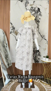 Daster Ngangenin Dewasa Allsize Rayon Premum Motif