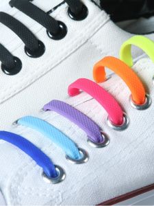 Children's Flat Shoelaces: Unknot Sports Shoe Buckles & Easy-to-Wear Elastic Options