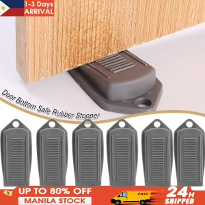 10pcs Safety Door Stopper Block Wedge Doorstops Home Office Door Rear Retainer Anti-collision Stop Door Stoppers for Bottom of Door