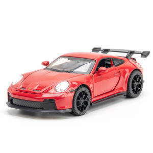 1:32 Scale Porsche 911 GT3 Alloy Car Model Diecast Car Sound Light Car Lovers Collection Kids Birthday Gift Metal Boys Toys