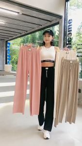 Ginza6 High Waist Korean Style Wide Leg Square Pants for women fits 27-32 waistline 568#