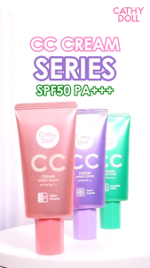 Cathy Doll CC Cream SPF50 PA+++ - Speed White/Speed Cover (7ml / 50ml)