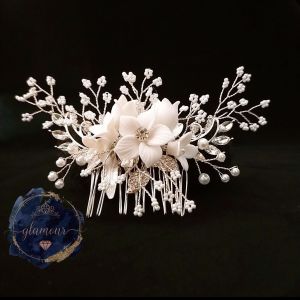 aksesoris pernikahan bunga classic / GLM026 accessories wedding hair flower