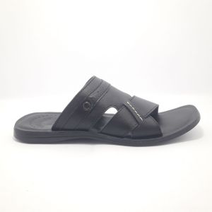 sandal pria 100% kulit asli sandal kulit pria model selop terbaru