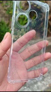 Casing Xiaomi Poco F6 Silikon Clear Bening Anti Crack Ring Magsave Soft Case Handphone