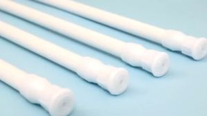 Rod Extendable Punch-free Shower Curtain Wall Closet Hanging Rod Adjustable Curtain Telescopic Rod