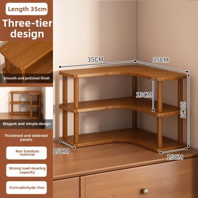 ZHU OU JI | Corner Organizer Shelf