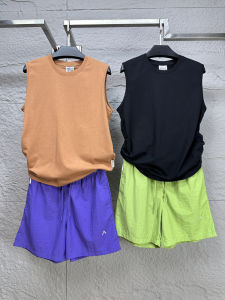 Outdoor Casual Lightweight Breathable Summer Sports Shorts Mens Loose Comfortable Elastic Waist Straight Leg Nylon Fiber