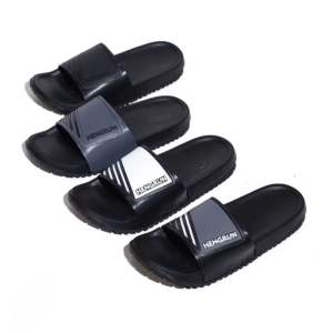 Sandal Slip-On Pria Model Terbaru Hengrun / Sendal Selop Cowok Karet Eva Bahan Ringan Dan Tidak Licin