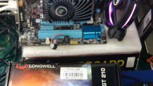VGA GT210 1GB DDR3 การ์ดจอ LWC (Longwell)