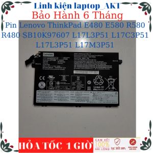 Pin laptop Lenovo ThinkPad E480 E580 R580 R480 SB10K97607 L17L3P51 L17C3P51 L17L3P51 L17M3P51