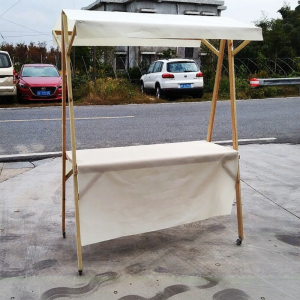Portable Wooden Display Stand Foldable