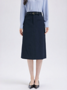 A-Line Concealing Skirt for Pear-shaped Figure
