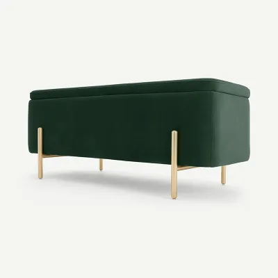 Modern Fashion Wooden Fabric Bench Long Slipper Bench Clothing Store Storage Bench Try on Shoe Bench Sofa Design Simple Luxury