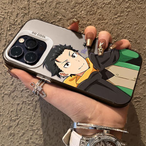 Bandai | Anime Re0 NATSUKI SUBARU Ốp Điện Thoại Cho Xiaomi Redmi Note Matte Cover Chống Trầy Xước 2 Lớp Chống Bụi Trọng Lượng Nhẹ Bảo Vệ Máy Tính