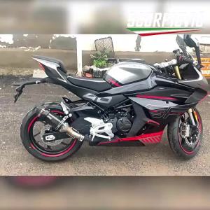 51mm Universal Motorcycle Laser Exhaust Pipe Muffler DB Killer Pitbike Escape Moto Motocross For CBR650 MT09 Z900 MT07 Z650 R6