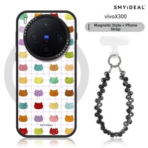 Smyideal | Magnetic Anti-Collision Cute Cat Design Phone Case