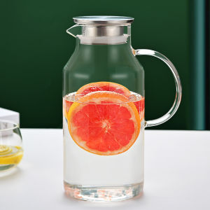 High Temperature Resistant Glass Water Pitcher