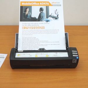 SCANNER PLUSTEK MOBILEOFFICE AD470 (FOLIO/F4 - 17 ppm) (ADF/OTOMATIS)