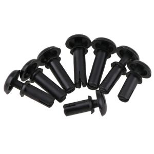 BAIRUITE | Nylon Rivet Press-Fit Plastic Clip R Type PC Board Plastic Male-Female Rivet