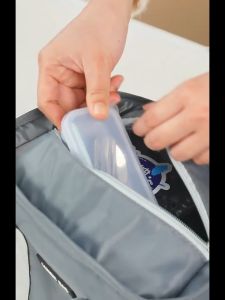 1pcs Insulated Lunch Bag Box For Women Men Large Lunch Bag Portable Kitchen Utensil Thickened Oxford Cloth Waterproof Leakproof Bento Bag