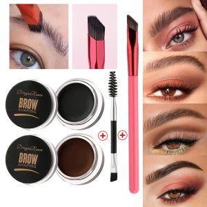 Wild Eyebrow Cream 3D Natural Long Lasting Eyebrow Gel Simulated Eyebrow Black Brown Concealer Eyebrow Brush Eyebrow Gel