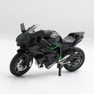 Mô Hình Xe Mô Tô Đúc Kim Loại Tỷ Lệ 1:18 Ninja HX816 H2R Với Giảm Xóc Hoạt Động Đồ Chơi Kim Loại Làm Quà Tặng Trang Trí Cho Trẻ Em