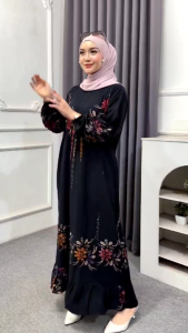 Gamis Rayon Samitex Gamis Rayon Cap BARPIN SEMI TULIS COLET