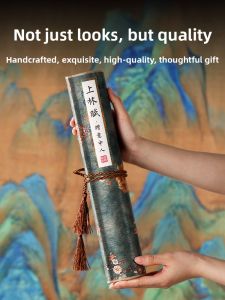 SANBAOYUN | Bộ Dụng Cụ Luyện Thư Pháp Thanh Thư Cho Bạn Trai Cuốn Thư Shanglin Fu Long